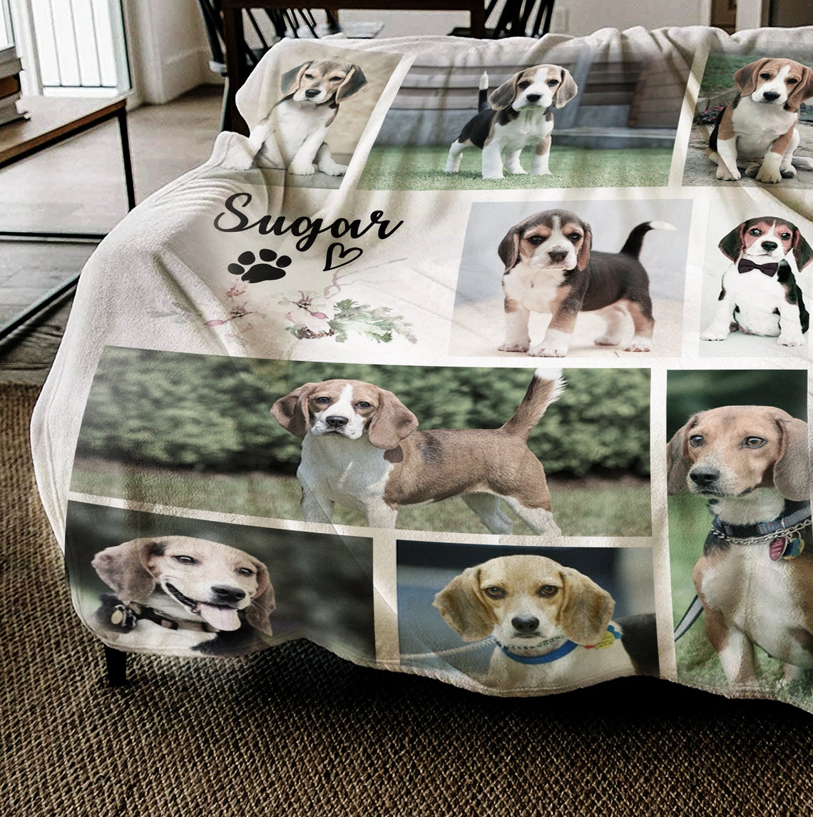 Personalized blanket for adults pet memorial gift personalized Etsy