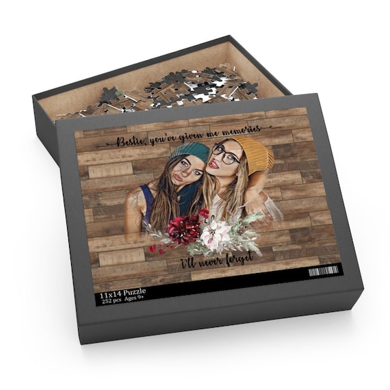 Custom Gift Photo Box Best Friend Gifts Best Friend Birthday Etsy
