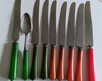 Bakelite assorted flatware