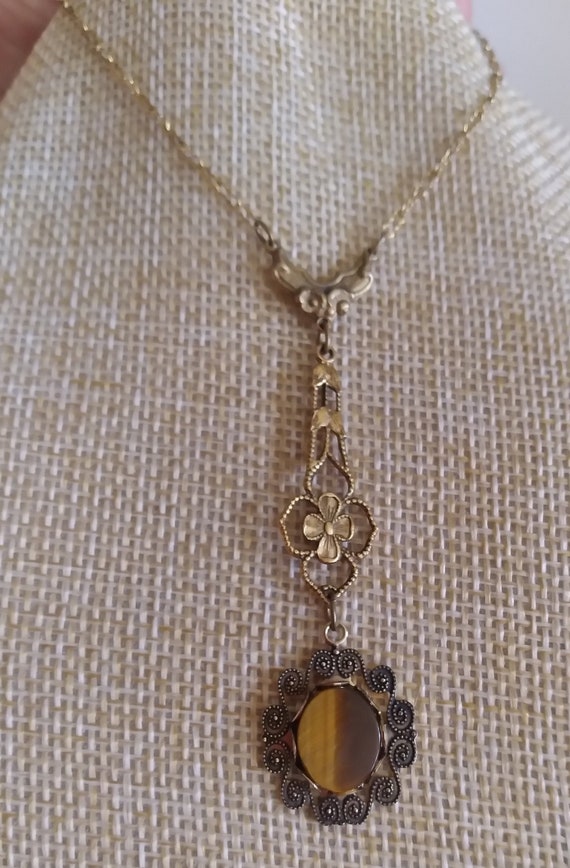 Tigers eye necklace - image 1