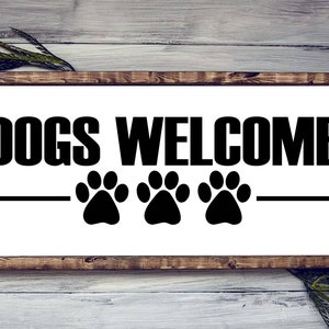 Hund willkommen SVG-Datei