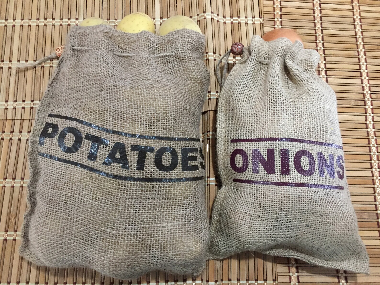 Potato 5 Lbs Onion Bag 3 Lbs Reusable and Hand Washable Etsy
