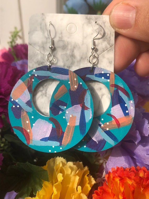 Funky earrings deals