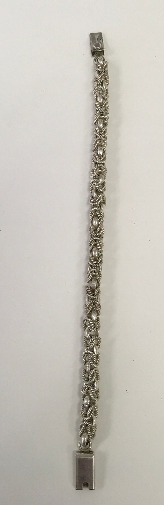 Byzantine styled silver bracelet - image 3