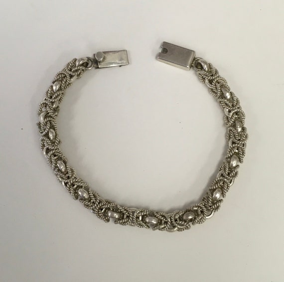 Byzantine styled silver bracelet - image 2