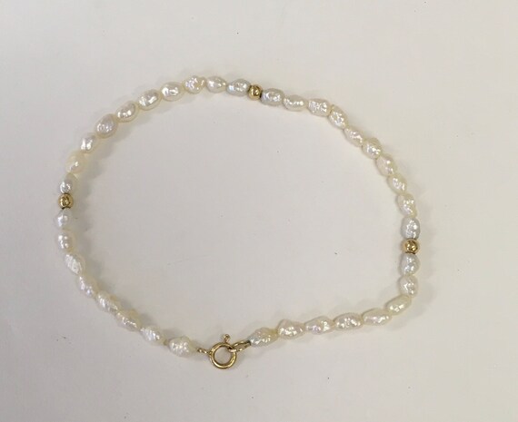 Fresh water pearl bracelet