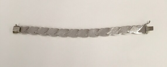 Fancy link sterling silver bracelet - image 5
