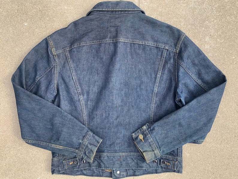 Vintage Sanforized Lee 101 J Riders denim Jacket