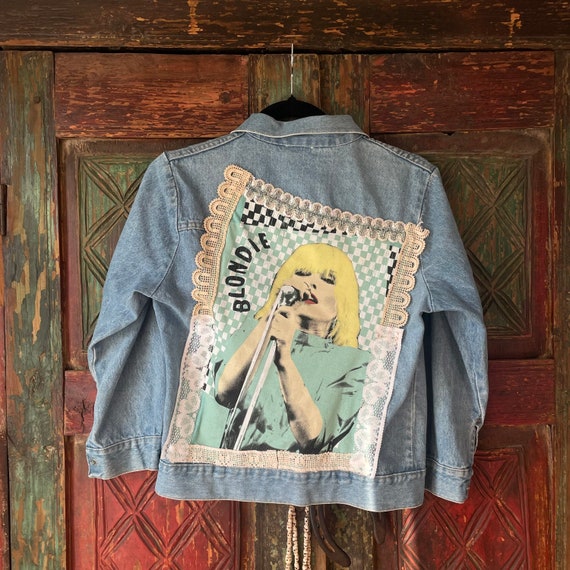 Vintage 80s rustler blondie jean jacket - image 5