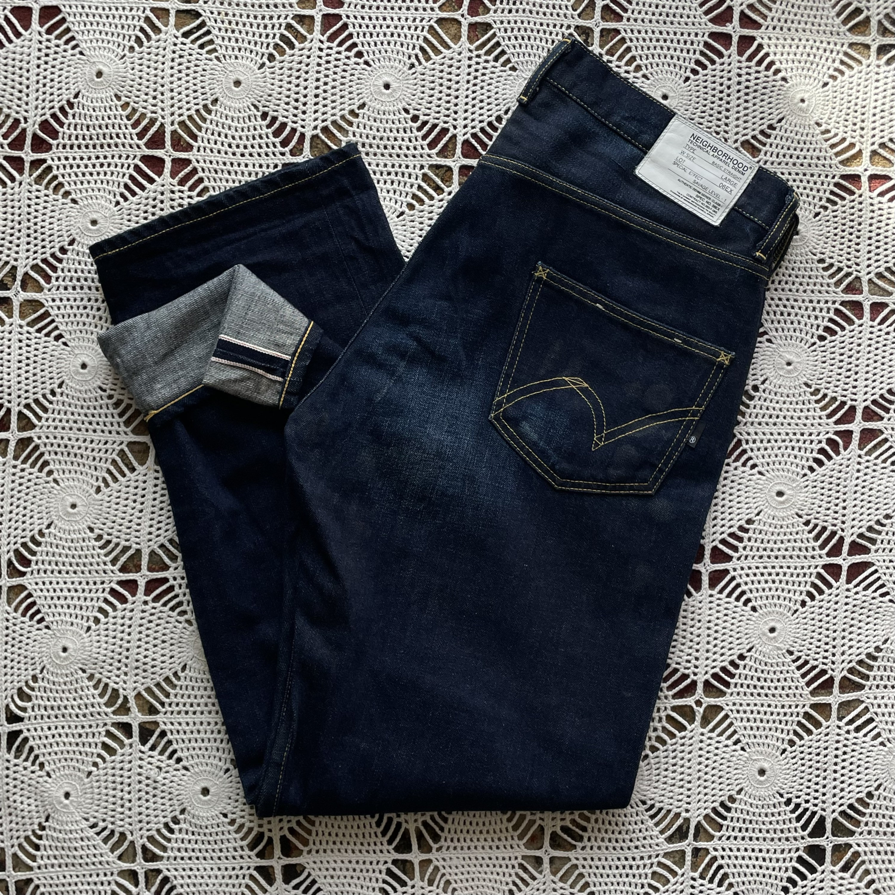 Vintage Deadstock Salvedge Neighborhood Jeans - Etsy