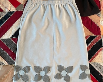 Retro vintage Upcycled skirt