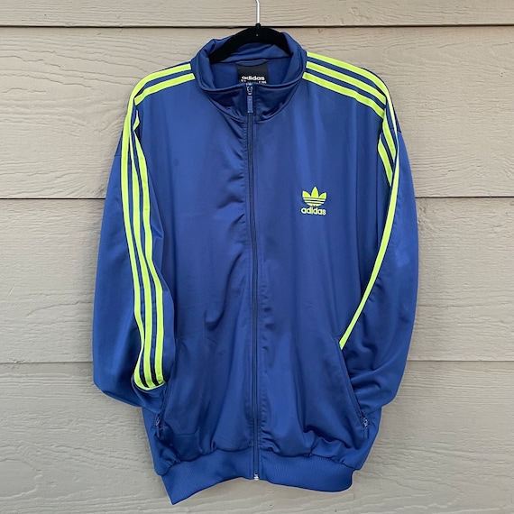 Vintage Adidas trefoil track sweat jacket - image 7