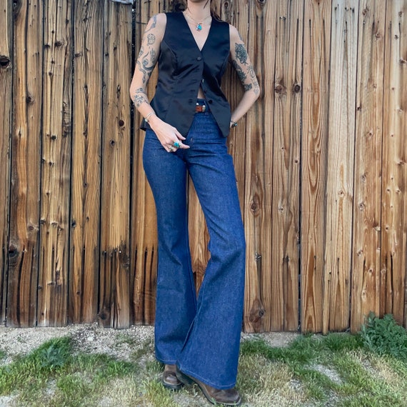 Vintage 60s 70s upcycled vest - image 10