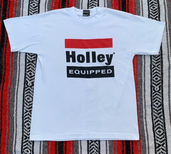 Vintage Holley Equipped white tee