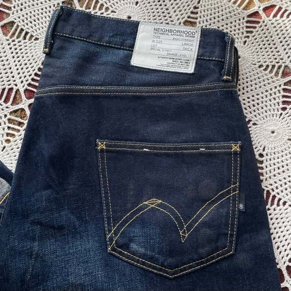 Vintage Deadstock salvedge neighborhood jeans - image 5