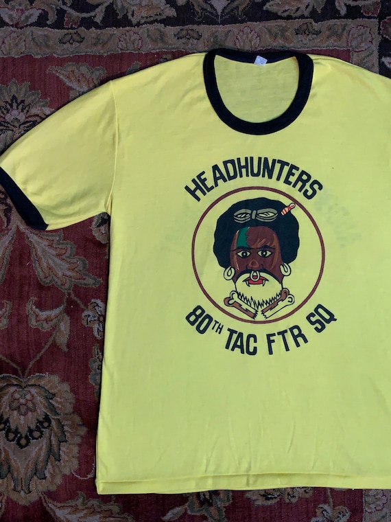 Vintage Headhunters Squadron ringer tee