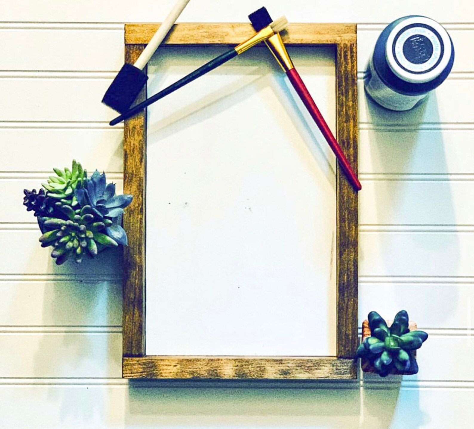 DIY Framed Wood Sign Painting Kit. Farmhouse Style. Etsy