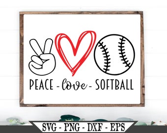 Free Free 96 Love Softball Svg SVG PNG EPS DXF File