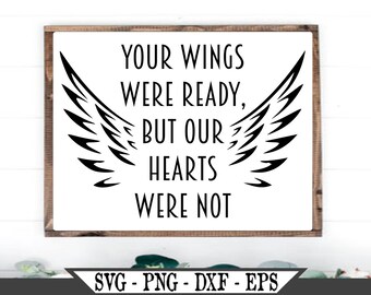 Download Free Christmas In Heaven Stencil Etsy SVG DXF Cut File