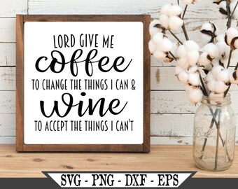 Lord Give Me Coffee Etsy
