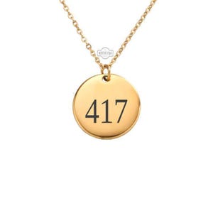 Area Code Necklace or Keychain – Custom Number Pendant Gift for Her or Him, Hometown Pride Jewelry in Gold or Silver