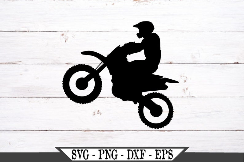 Dirt Bike SVG Racing Sports Vinyl Cutter Cut File For Cricut Etsy