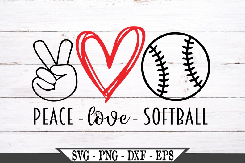 Free Free 300 Peace Love Baseball Svg Free SVG PNG EPS DXF File