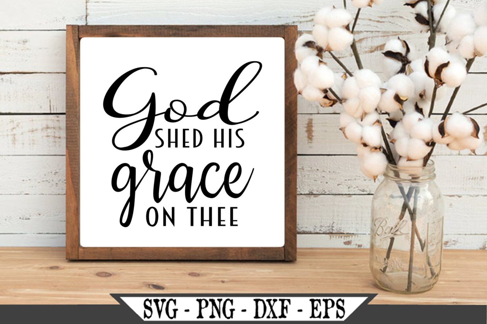 God Shed His Grace on Thee SVG Vinyl Cutter Cut File for - Etsy