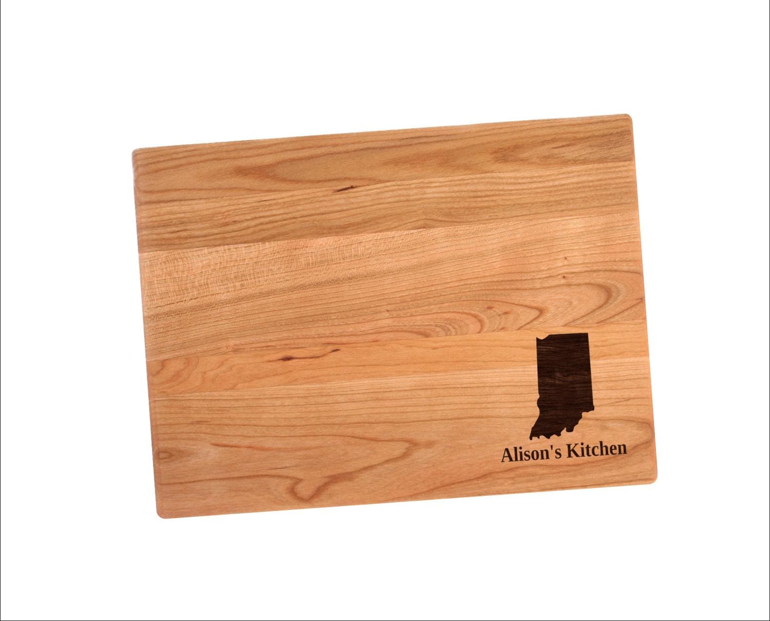 Indiana State Outline Cutting Board | Choose ANY State Charcuterie Board | Custom Serving Tray | Personalized Gift | Wedding Anniversary