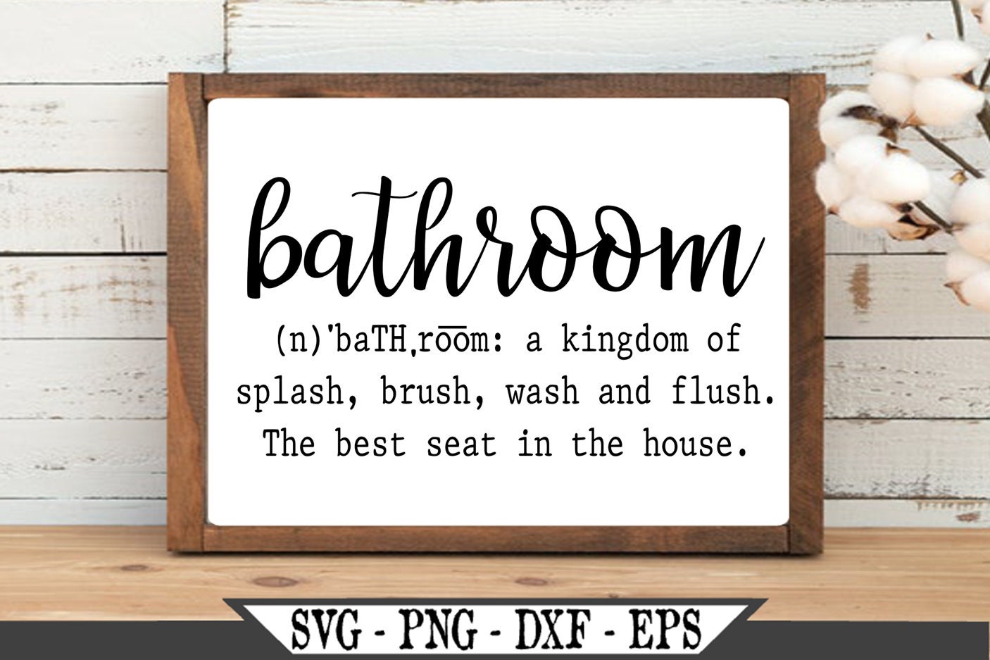 Download Bathroom Definition Svg Vinyl Cutter Cut File For Cricut Etsy