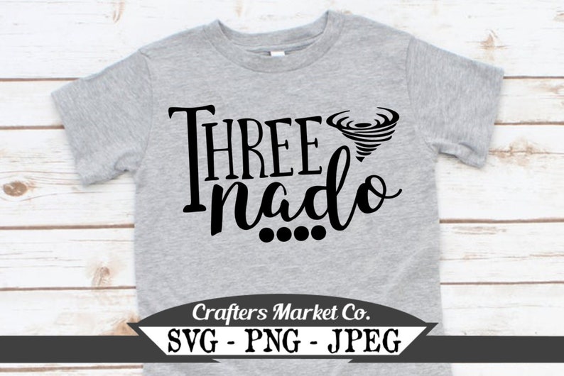 Birthday Boy or Girl Vector File Threenado SVG Funny 3rd Birthday Cuttable File Shirt Sublimation Design Third Birthday svg