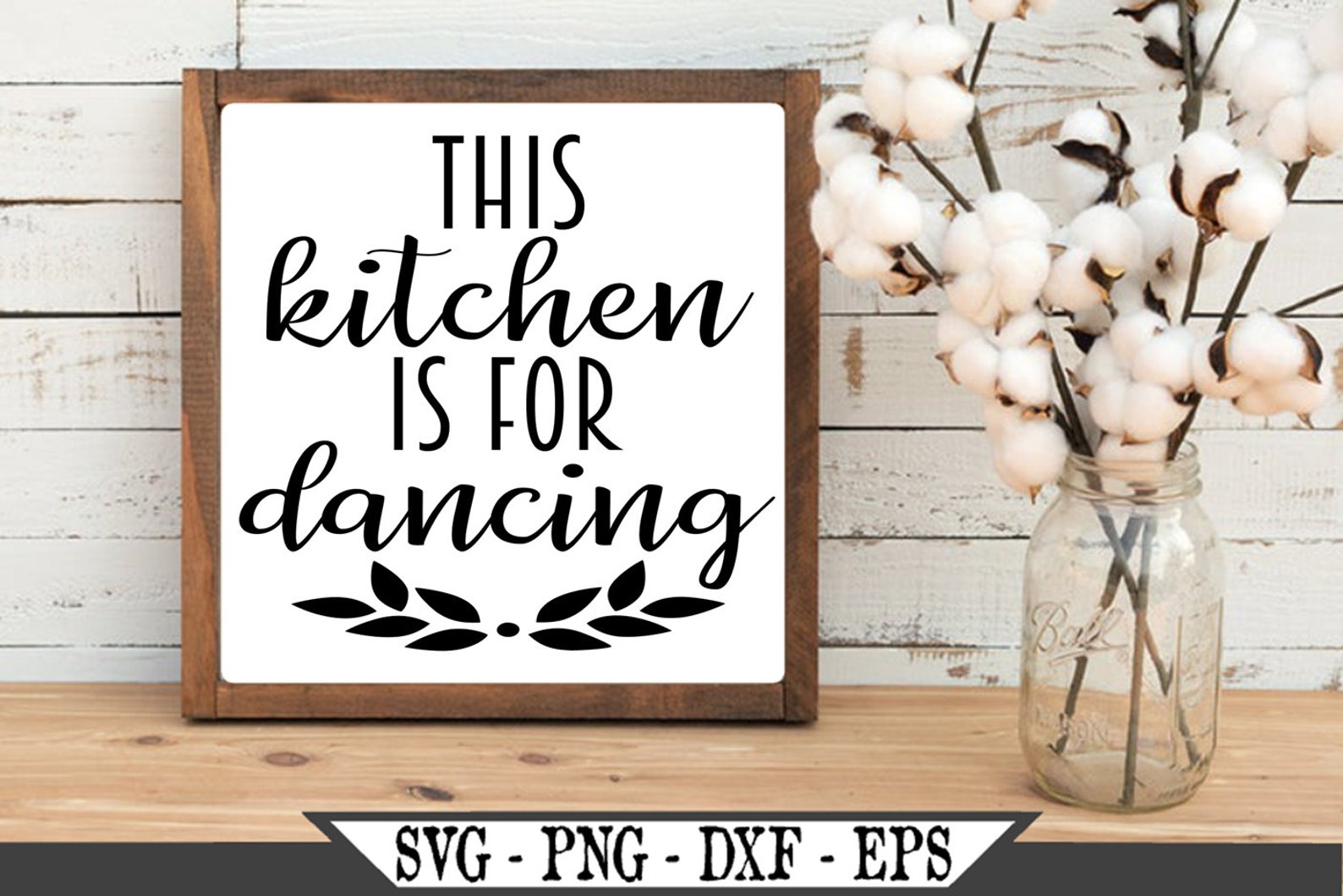 This Kitchen is for Dancing SVG Vector Cut File for Vinyl Etsy