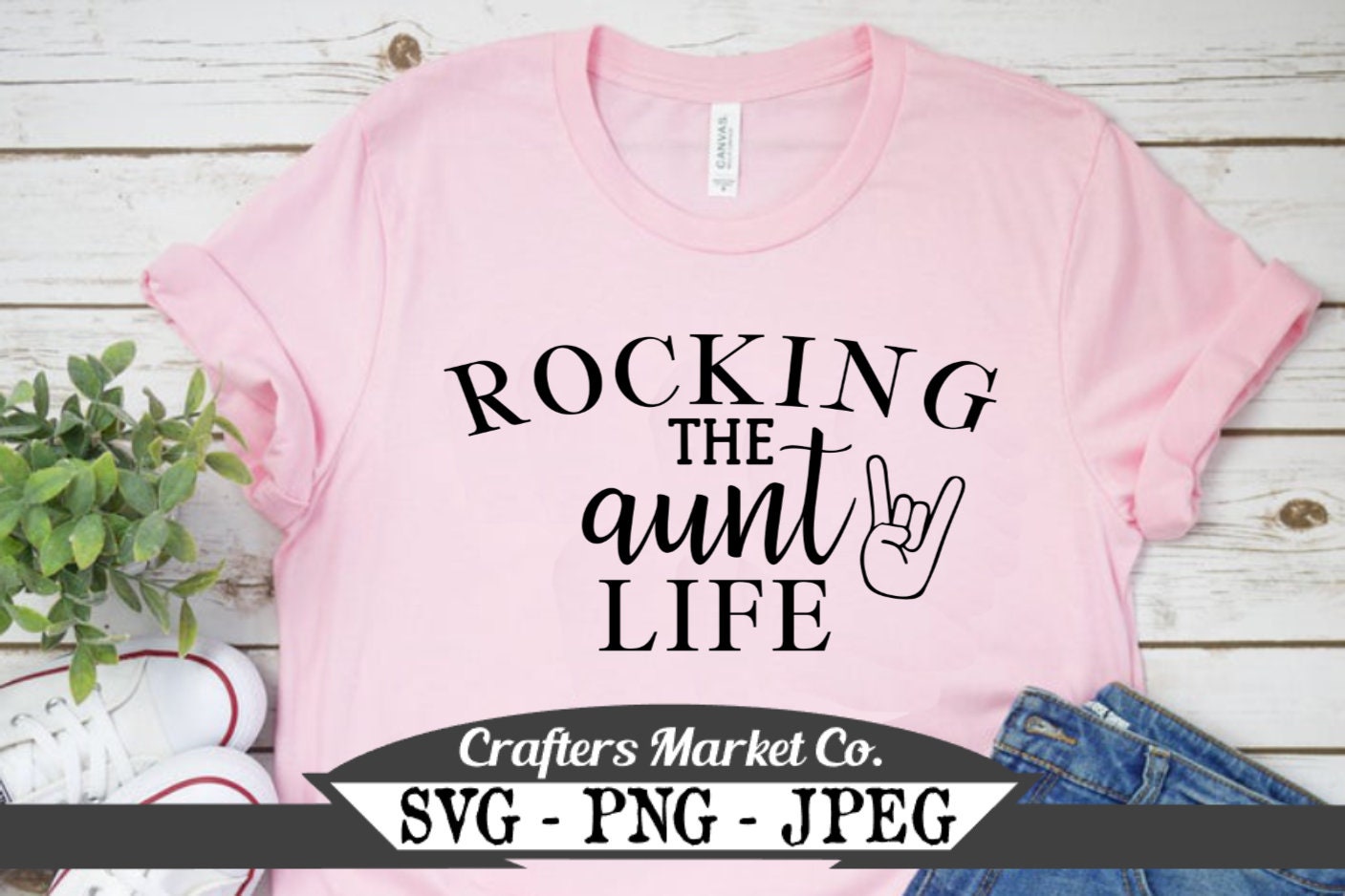 Download Rocking The Aunt Life SVG Funny Auntie SVG png File | Etsy