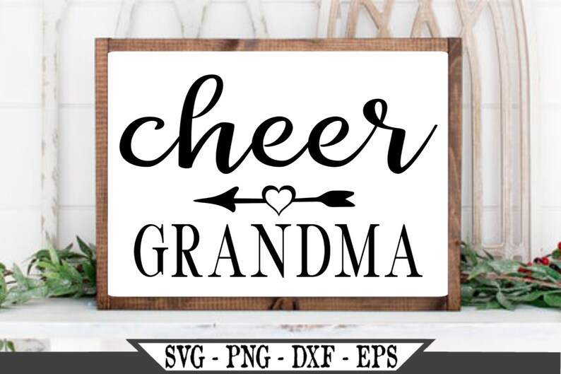 Download Cheer Grandma SVG Cheerleader SVG Vinyl Cutter Cut File ...
