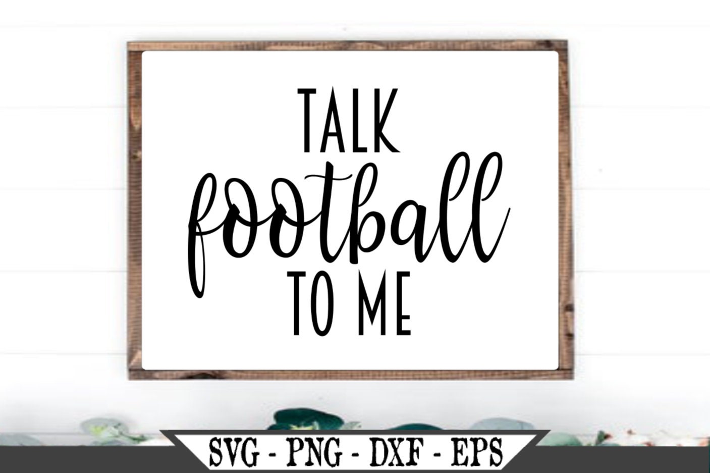 Praten voetbal voor mij SVG grappig citaat voor vinyl