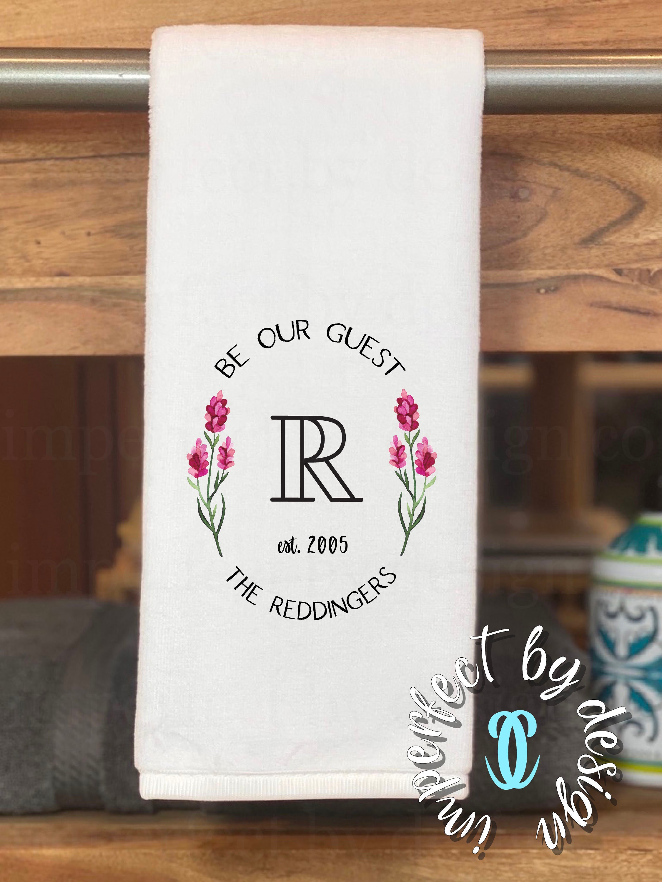 Guest Plush Hand Towel / Guest Hand Towels / Cute Guest Bathroom Décor / Cute  Kitchen Décor / Cute Guest Home Décor / Cute Airbnb Décor 