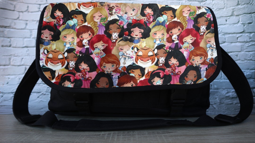 Disney Princess Messenger Bag Kawaii and Cute Animals Etsy