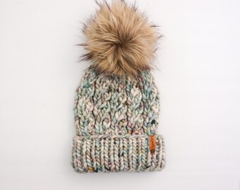VERSANDFERTIG | Luxus Strickmütze | 100% Merinowolle | Erwachsenengröße Strickmütze | Urlaub Geschenk | Weihnachtsgeschenk |  Handgefertigtes Geschenk | Blaue Magie