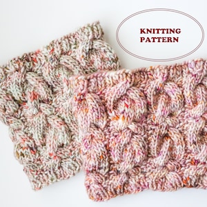 PATTERN - The Candycurl Cowl - DIGITAL DOWNLOAD, Knitted Cowl Pattern - Adult Size - Light Super bulky