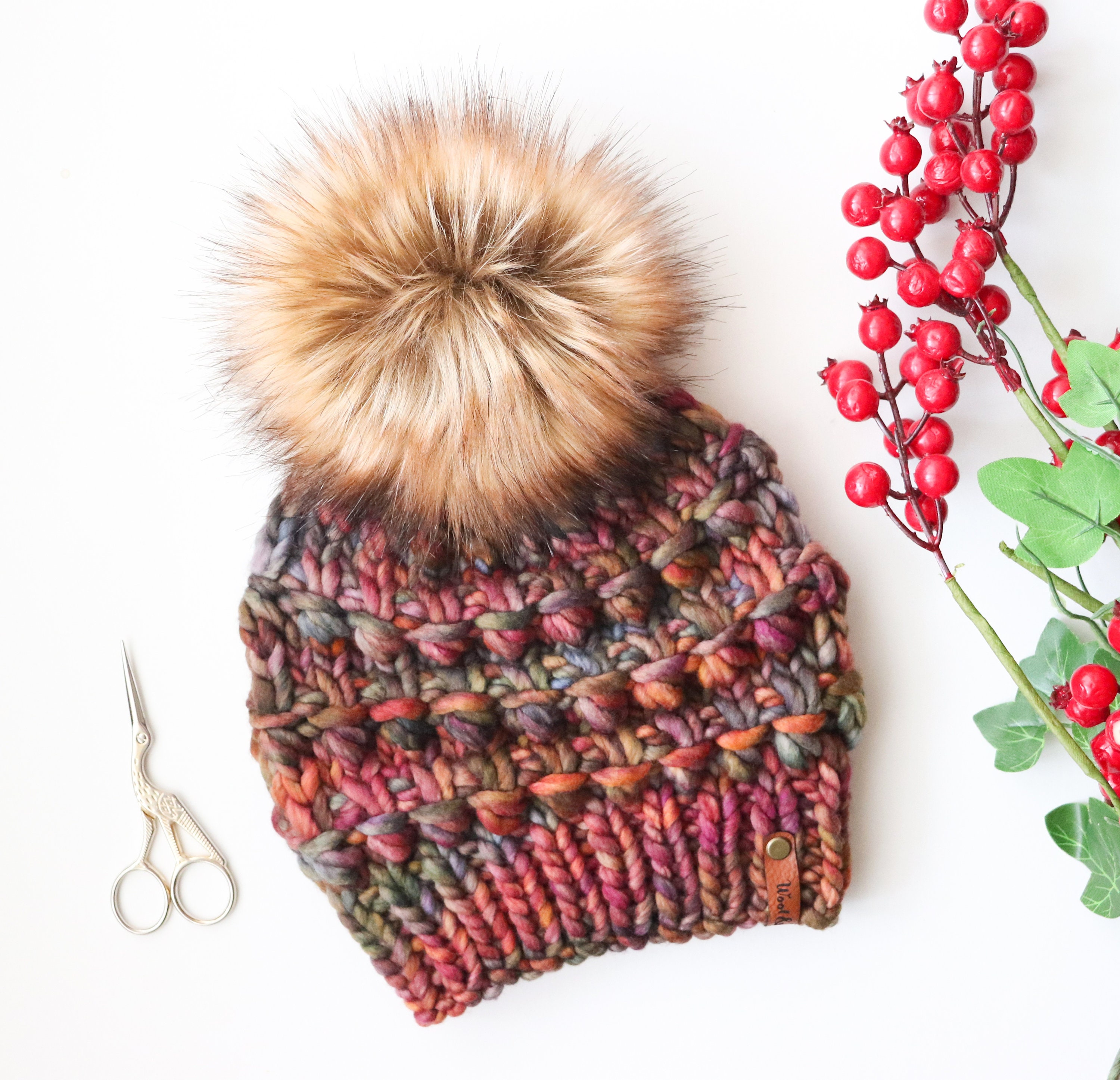 READY TO SHIP | Luxury Knit Beanie | 100% Merino Wool  display picture 2
