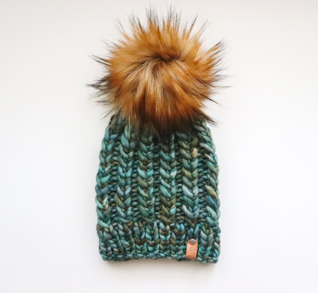 READY TO SHIP | Luxury Knit Beanie | 100% Merino Wool  display picture 3