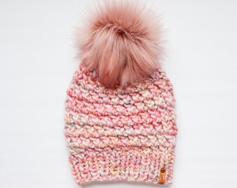 VERSANDFERTIG | Luxus Strickmütze | 100% Merinowolle | Erwachsenengröße Strickmütze | Urlaub Geschenk | Weihnachtsgeschenk | Handgefertigtes Geschenk | Rosalinda