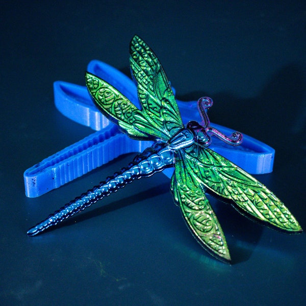 Dragonfly 3D Silicone Mold Shiny Mould for Resin and Concrete Crafting Wall Decor DannerBuilds