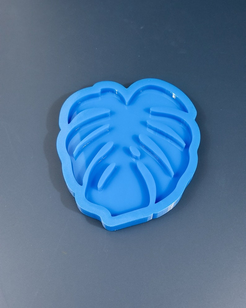 Monstera Leaf Silicone Mold Shiny Mould for Resin and Concrete Etsy