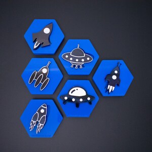 Mini Etched Space Silicone Mold Shiny Mould for Resin and Pendants Earrings, Necklaces, Ornaments and Wall or Home Decor