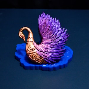 Schwan 3D Silikonform Glänzende Form für Resin und Beton Basteln Wanddekoration DannerBuilds