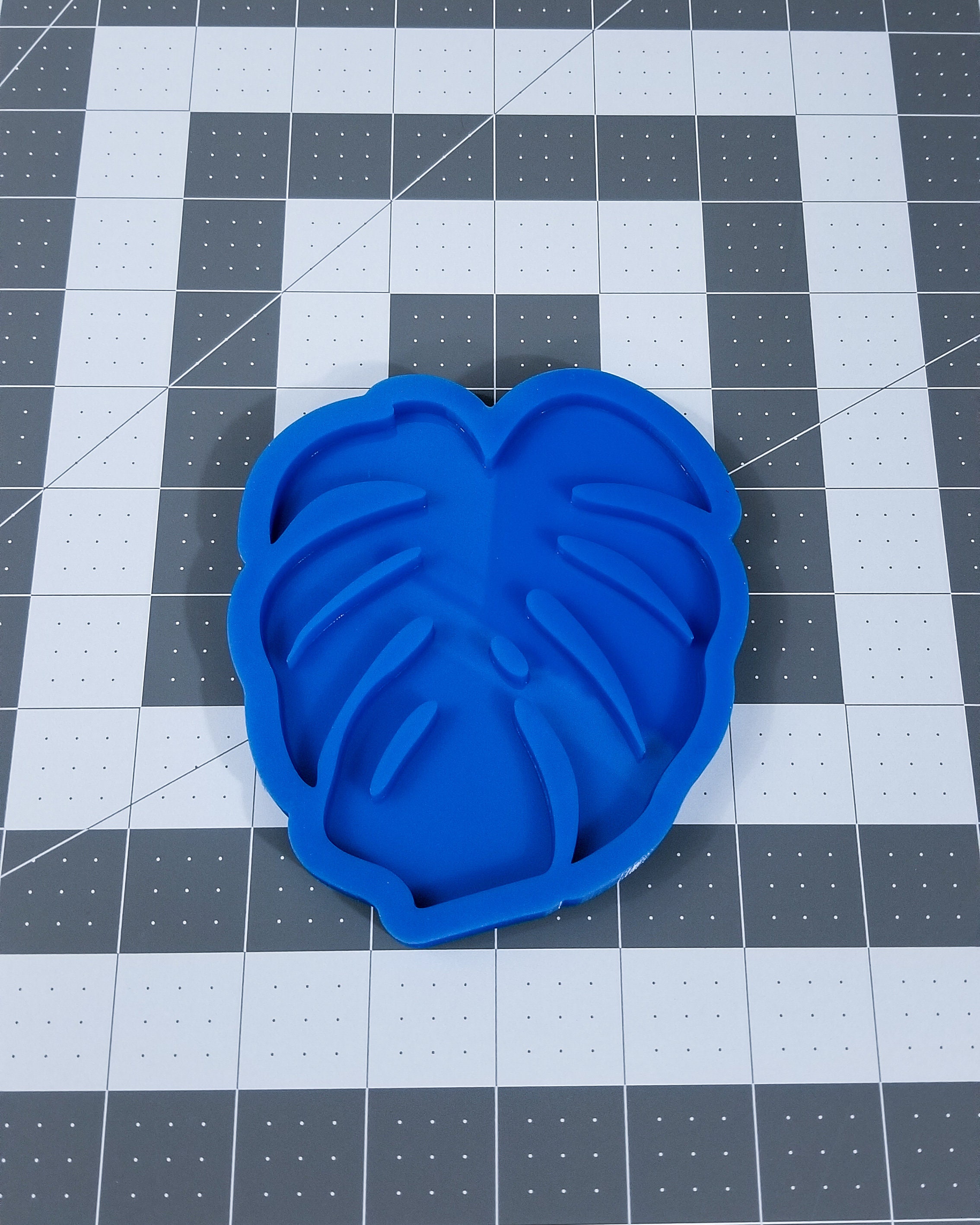 Monstera Leaf Silicone Mold Shiny Mould for Resin and Concrete Etsy