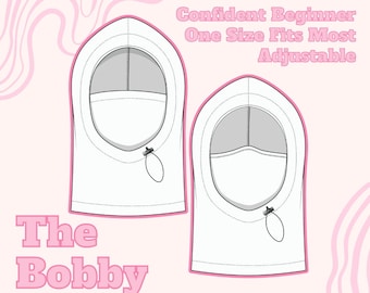 Bobby Balaclava PDF Sewing Pattern, Fleece, Cozy, Winter, instant PDF download