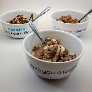 Personalized Ice cream Bowl image 1