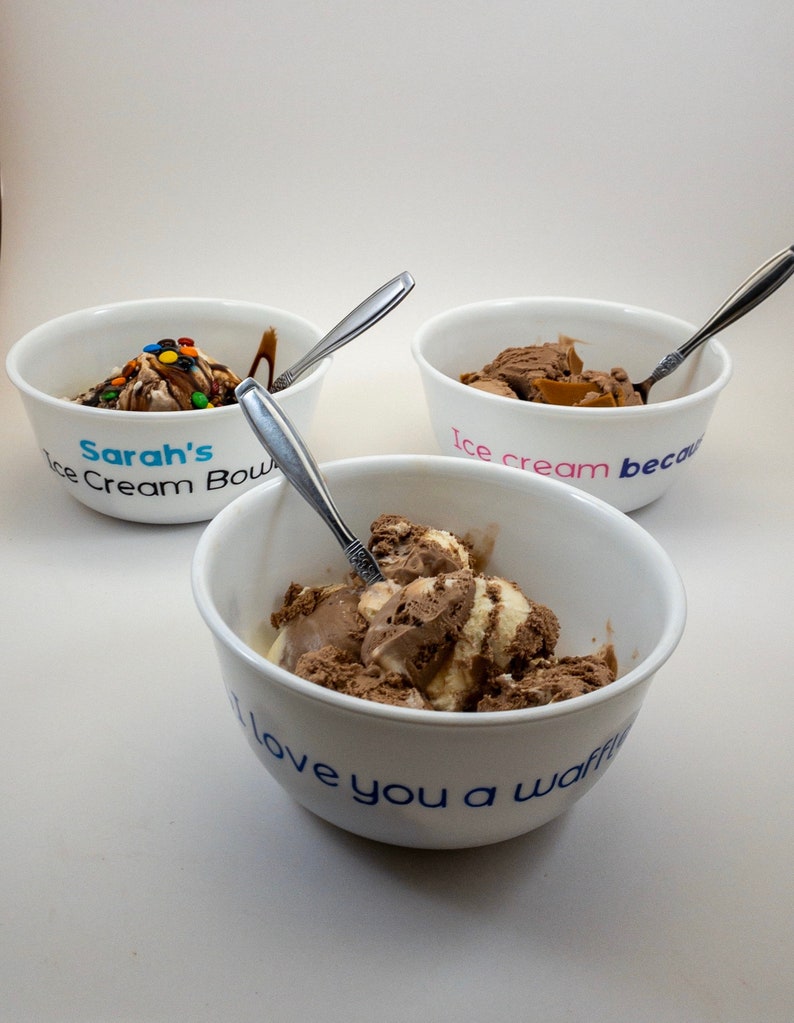 Personalized Ice cream Bowl image 1